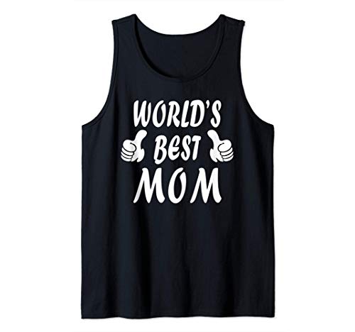 La mejor mamá del mundo Mamá orgullosa Día de la madre Mamá Camiseta sin Mangas