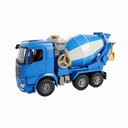 LHY Durable Juguete Camiones de Juguete de construcción de vehículos de Juguete Carro del Tractor de Remolque de Tractor motocultor Camiones de Juguete for los niños Robusto (Color : Cement Tanker)