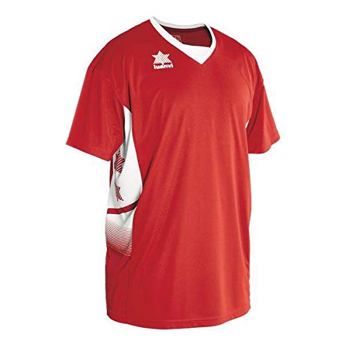 Luanvi - Camiseta Cancha Atlas 07187, Rojo, S