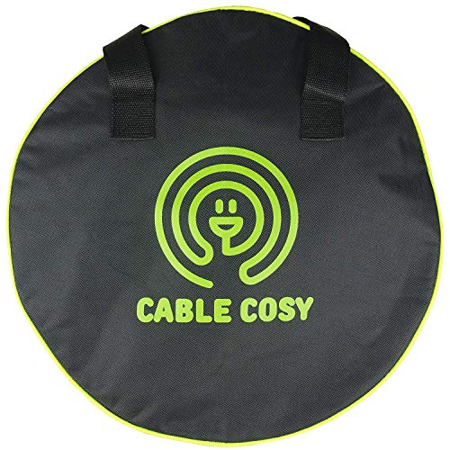Luigi's - Cable Cozy Bag, para Cables de Red, Caravana, Herramientas, Cables de Puente y Equipos de jardín. 40 cm de diámetro.
