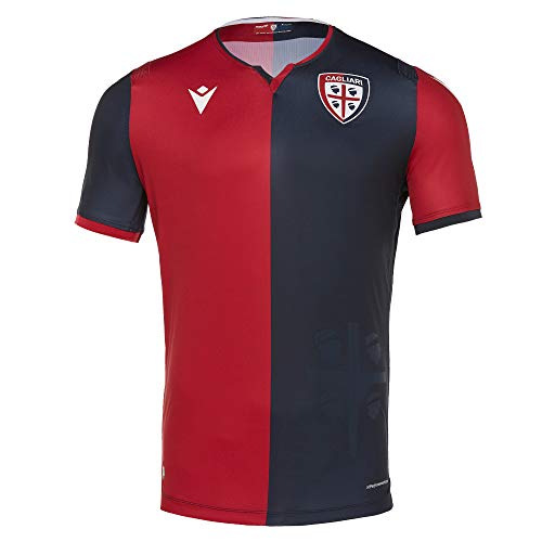 Macron Cagliari Fútbol, Camiseta Gara Home 2019/20 Adulto M