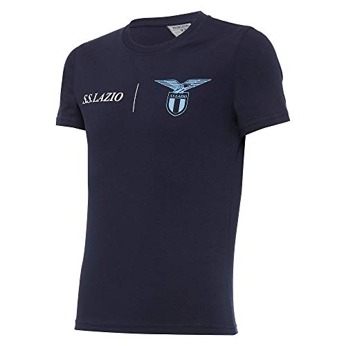 Macron SSL Merch Ca - Camiseta para niño de algodón SS Lazio 2020/21 para niño 0-24, niño, 0-24, 58116963, Turquesa, JXXS