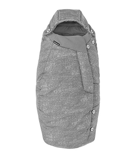 Maxi-Cosi Saco cochecito bebé, saco carrito universal, puede utilizarse come cubrepiés para niños, color nomad grey