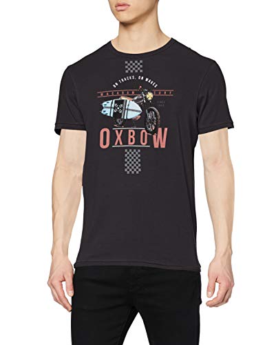 Oxbow M1tacka - Camiseta para Hombre, Hombre, Camiseta, OXV916492, Carbono, FR : 3XL (Taille Fabricant : 3XL)