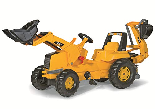 Rolly, Color, Tractor Cat con Bulldozer Y ESCABADORA (Dicoal 813001)