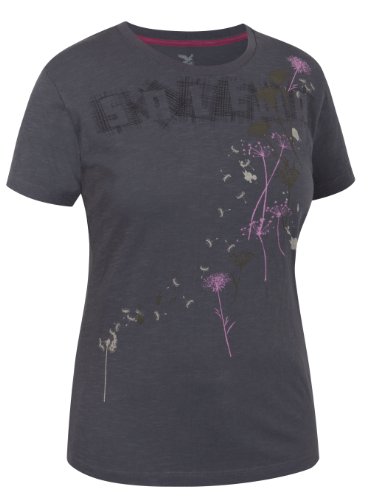 SALEWA Kerbel Ladies' - Camiseta para Mujer, tamaño 34 UK, Color Gris