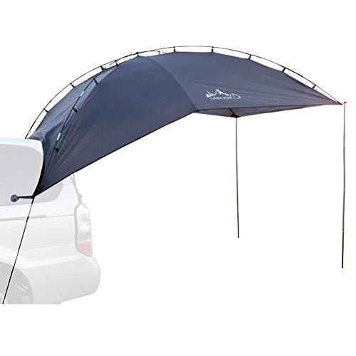 Toldo Sun Auto Canopy Tienda de caravanas para caravanas portátil Impermeable, Resistente a la Rotura, para Beach Hatchback Sedan Auto Outdoor Camping