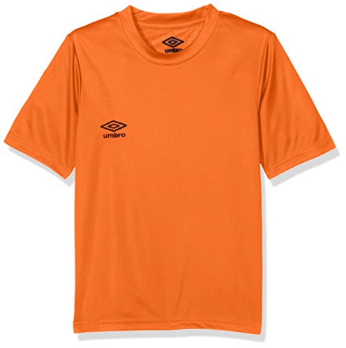 UMBRO Oblivion Jnr Camiseta de fútbol, niño, Naranja, 4 años