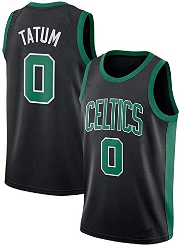 WSWZ Camiseta De Baloncesto De La NBA para Hombre - Boston Celtics 0# Jayson Tatum Camisetas De La NBA - Unisex Cómodo Camiseta Sin Mangas Deportiva De Baloncesto,XL(180~185CM/85~95KG)