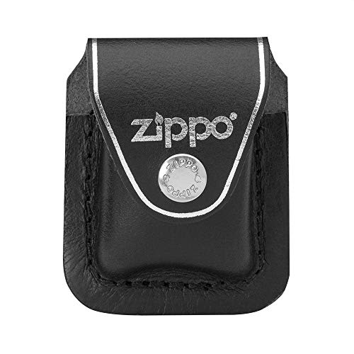 Zippo Lighter Pouch Black with Clip - Mechero, Color Negro