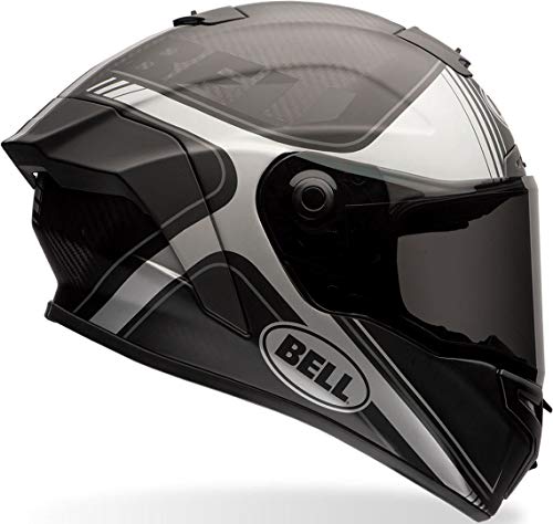 7069612 - Bell Race Star Tracer Motorcycle Helmet XL Matte Black Grey