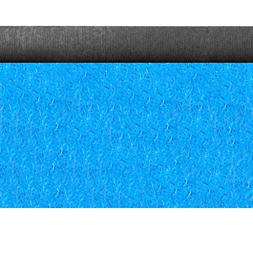 Al aire libre Césped artificial Adecuado for la decoración interior y exterior Césped artificial coloreado Césped artificial en pista coloreada. Espesor 25 mm, azul púrpura