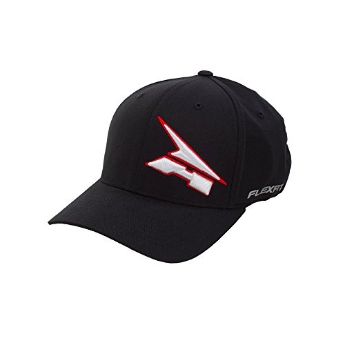 AXO Casual Corporate Sombrero, color Negro/Blanco/Rojo, talla L/XL
