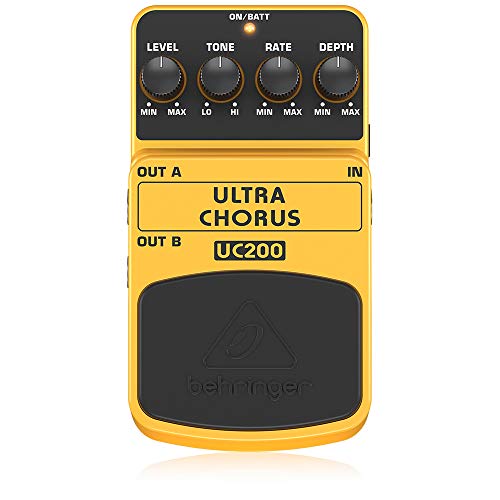 Behringer UC200 4033653052177, Pedal de efecto chorus para guitarra, ULTRA CHORUS UC200, Guitar Pedal