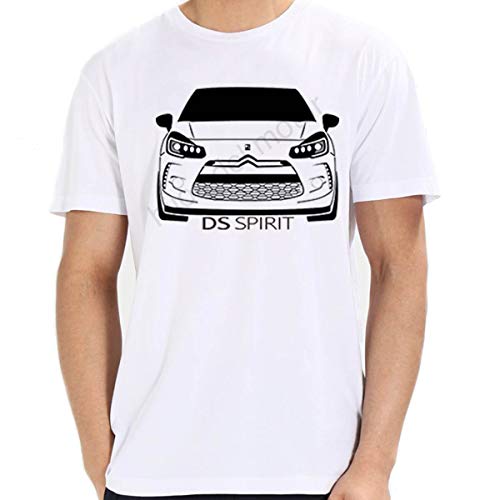 Camiseta Citroen ds3 (Blanco, S)