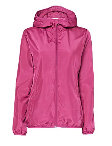 CARE OF by PUMA Chaqueta Cortavientos Impermeable para Mujer, Rosa (Pink (magenta)), 40, Label: M