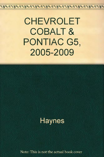 CHEVROLET COBALT & PONTIAC G5, 2005-2009