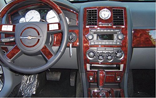 Chrysler 300 C 300C Hemi W O Navegación/Touring Interior de Madera del Burl Dash Juego de Acabados Set 2005 2006 2007
