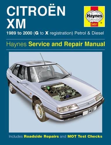 Citroën Xm Petrol & Diesel (89 - 00) G To X (Haynes Service and Repair Manuals)