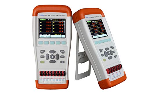 CKT-804 medidor de temperatura multiplex de mano con 4 canales