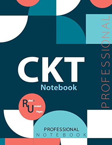 CKT Notebook, Examination Preparation Notebook, Study writing notebook, Office writing notebook, 140 pages, 8.5” x 11”, Glossy cover