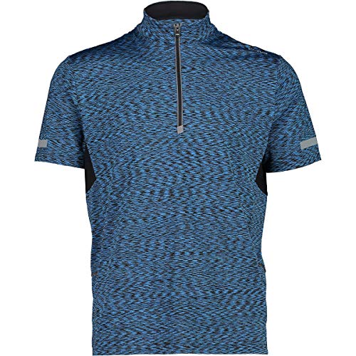 CMP Bike T-Shirt 4 Way Stretch Camiseta, Hombre, Blue Teal, 50