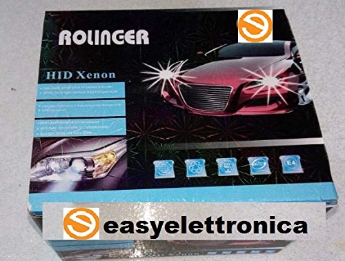 easyelettronica® Kit Xenon H3 6000 ° K CANBus 35 W con centralitas Slim apto para cualquier vehículo con casquillo H3