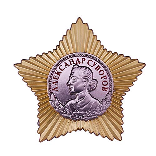 Eeng Orden de la Medalla soviética de Alexander Suvorov 2 Clase Gran Insignia de la Guerra patriótica Medalla del ejército Ruso