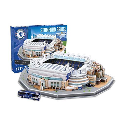 Estadio Stamford Bridge (Chelsea FC) - Nanostad - Puzzle 3D (Producto Oficial Licenciado)