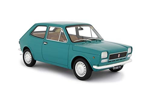 Fiat 127 1° Serie 1971 Azul Coral 1:18 Modelo coche exclusivo para coleccionistas