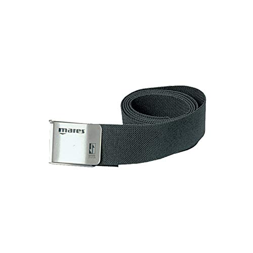 Mares 415123 Weight-Belt with Stainless Steel Buckle, Black by Mares