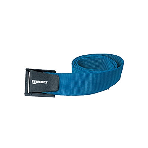 Mares Weight Belt - Plastic Buckle - Cinturón de Buceo, Color Negro, Talla Bx