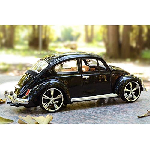 Modelo de coche fundido a troquel uno y dieciocho modelo del vehículo / Compatible con Volkswagen Escarabajo / aleación modelo de coche original de simulación de coches clásicos regalo de la decoració