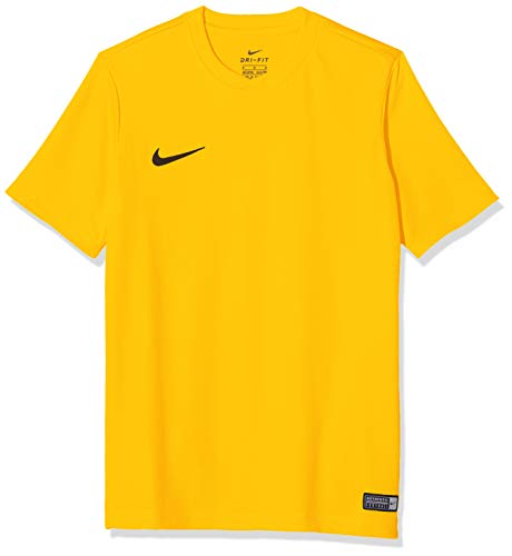Nike SS YTH Park Vi JSY Camiseta de Manga Corta, Niños, Amarillo (University Gold/Negro), XS