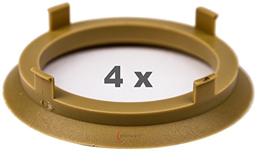 Pneugo 4X anillo de centrado 70,1 mm a 57,1 Mm para