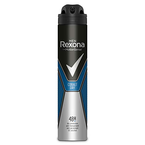 Rexona - Desodorante Antitranspirante Cobalt Dry, 200 ml