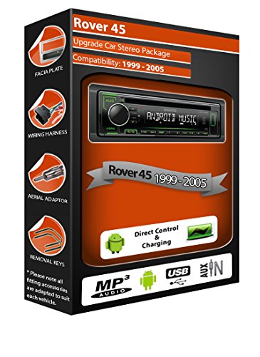 Rover 45 coche estéreo Radio, Kenwood CD MP3 Reproductor con USB en la parte delantera Aux en