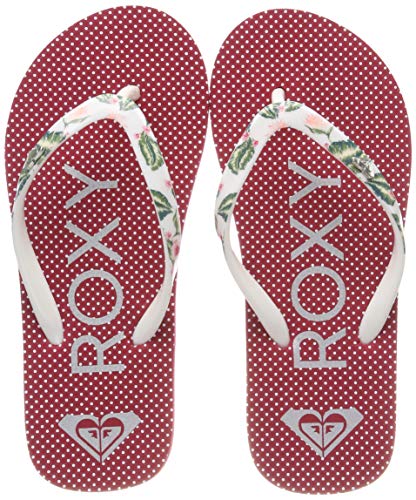 Roxy RG Pebbles Vi, Zapatos de Playa y Piscina Niñas, Rosa Raspberry RAS, 30 EU