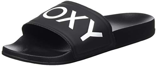 Roxy Slippy, Zapatos de Playa y Piscina para Mujer, Negro (Black FG BFG), 39 EU