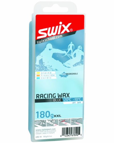 Swix Cera fría Biodegradable para esquí/Snowboard (Barra de 180 g)