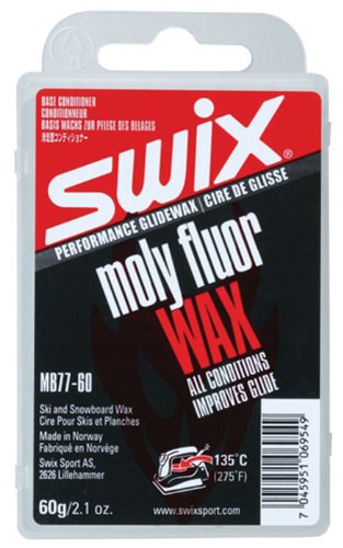 Swix - SWIX - Entretien Ski - FART DE BASE FLUORE MOLY MB77 60g Noir