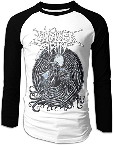 TTGHGH Chelsea Grin Deathcore Band Shirt para hombre manga larga camiseta raglán