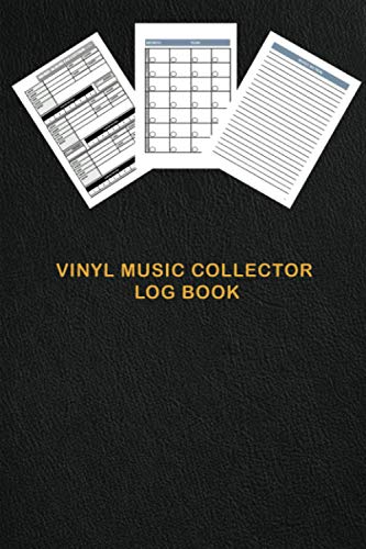 Vinyl Music Collector Log Book: Catalogue Your Vinyl, CD Album & Cassette Collection. Music Diary & Notebook For Music Lovers. With Extra Undated ... Section. Music Inventory journal & Diary.