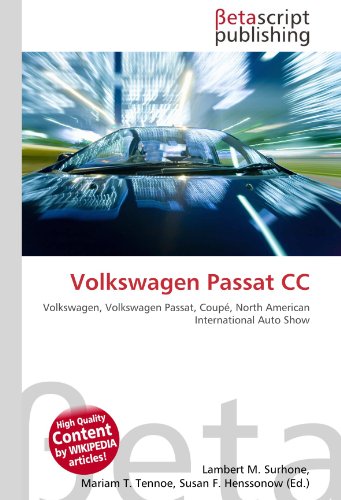 Volkswagen Passat CC: Volkswagen, Volkswagen Passat, Coupé, North American International Auto Show