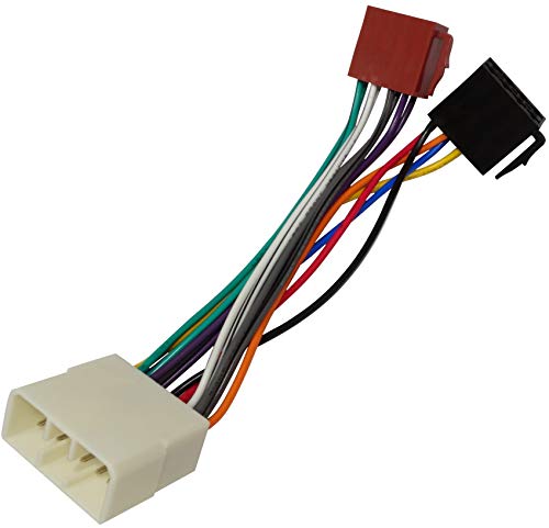 AERZETIX: Cable adaptador - Enchufe ISO - Para radio de coche - C4464