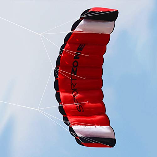 Ashley GAO 1,8 m de doble línea de kitesurf, paracaídas, parafoil suave, vela de surf, cometa deportiva, cometa enorme, grande, actividades al aire libre, playa, volar cometa