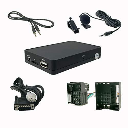Bluetooth A2DP manos libres USB SD AUX adaptador para MINI Cooper R50 R52 R53 con radio Boost