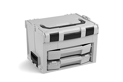 Bosch Sortimo Ls-Boxx 306 Cofre Herramientas Set | Inclusive L-BOXX 72 C3 & Cajón - Ls 72 | Bosch Cofre Herramientas Vacío | Compatible con Lboxx