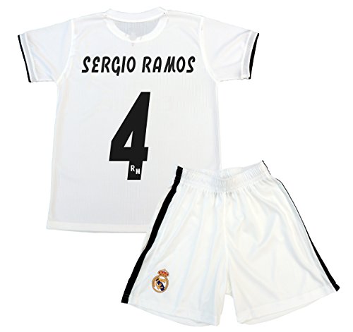 Box 1º Equipo Sergio Ramos Real Madrid JR 2018-2019 Conjunto Niño (T/12)