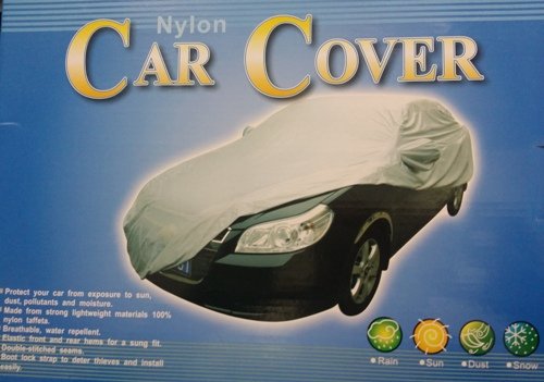 CAR COVER Lona Nylon Cubre Coche, Funda Protectora Talla a Elegir: S, M, L, XL, 2XL, 3XL, 4XL (M 432x165x120cm)